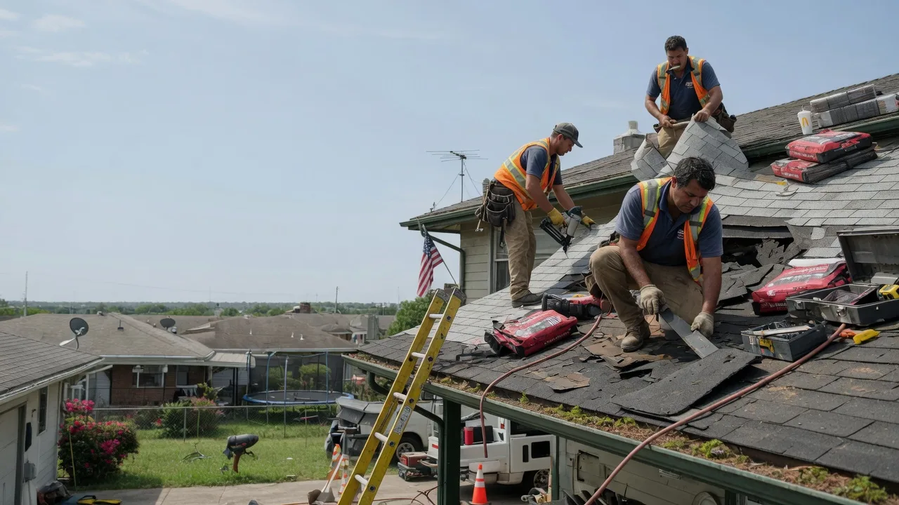 Roof Repair in Ames, OK near me